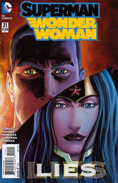 Cover for Superman / Wonder Woman (DC, 2013 series) #21