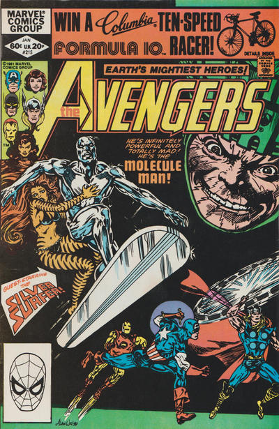 Cover for The Avengers (Marvel, 1963 series) #215 [Direct]