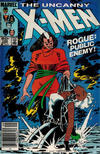 Cover Thumbnail for The Uncanny X-Men (1981 series) #185 [Newsstand]