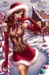 Cover for Grimm Fairy Tales (Zenescope Entertainment, 2005 series) #105 [Sexy Holiday Variant - Dawn McTeigue]