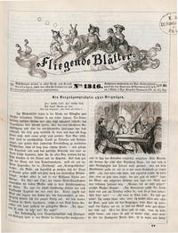 Cover Thumbnail for Fliegende Blätter (Braun & Schneider, 1844 series) #1346