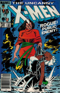 Cover for The Uncanny X-Men (Marvel, 1981 series) #185 [Newsstand]