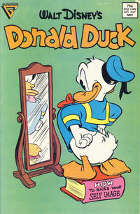 Cover Thumbnail for Donald Duck (Gladstone, 1986 series) #247 [Direct]