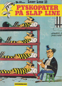 Cover for Lucky Luke (Interpresse, 1971 series) #29 - Pyskopater på slap line