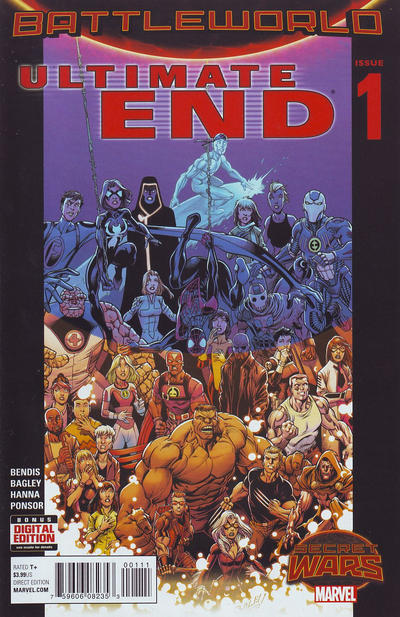 Cover for Ultimate End (Marvel, 2015 series) #1