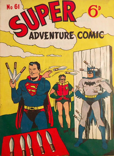 Cover for Super Adventure Comic (K. G. Murray, 1950 series) #61 [Price difference]