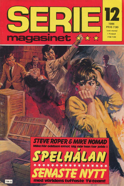 Cover for Seriemagasinet (Semic, 1970 series) #12/1986