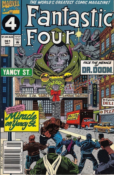 Cover for Fantastic Four (Marvel, 1961 series) #361 [Australian]