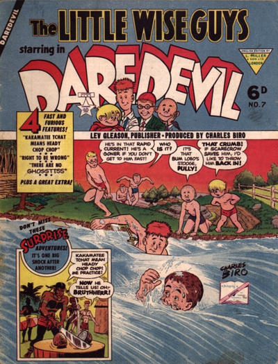 Cover for Daredevil (L. Miller & Son, 1953 series) #7