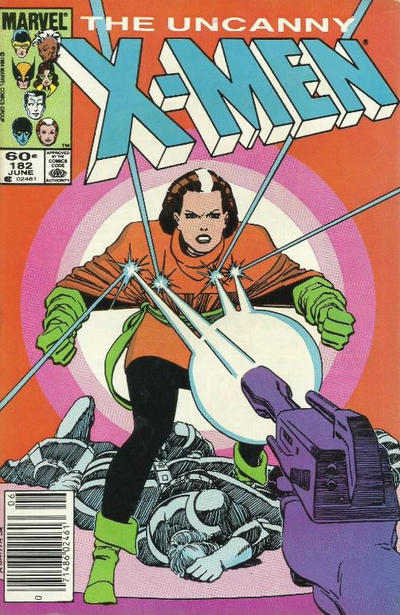Cover for The Uncanny X-Men (Marvel, 1981 series) #182 [Newsstand]