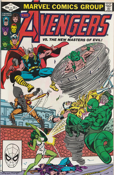 Cover for The Avengers (Marvel, 1963 series) #222 [Direct]