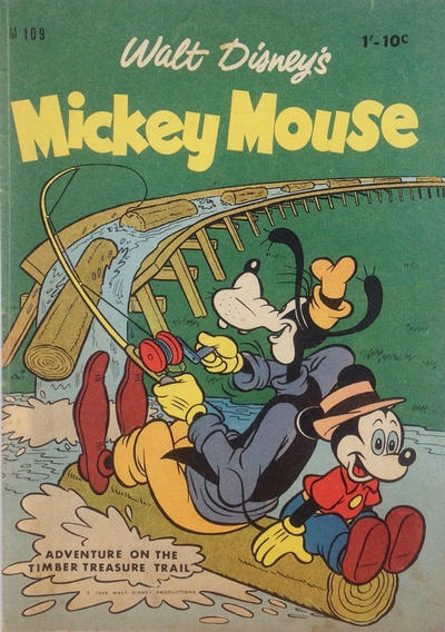 Cover for Walt Disney's Mickey Mouse (W. G. Publications; Wogan Publications, 1956 series) #109
