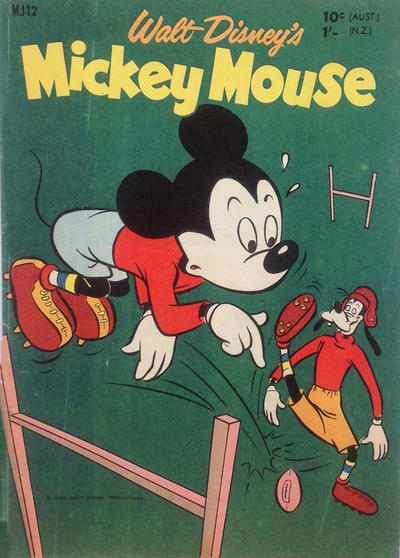 Cover for Walt Disney's Mickey Mouse (W. G. Publications; Wogan Publications, 1956 series) #112