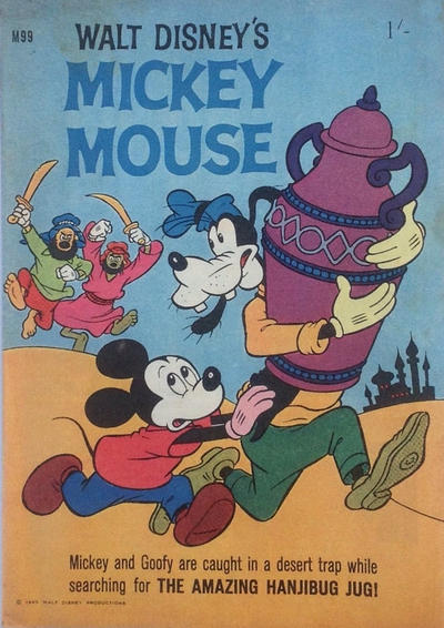 Cover for Walt Disney's Mickey Mouse (W. G. Publications; Wogan Publications, 1956 series) #99