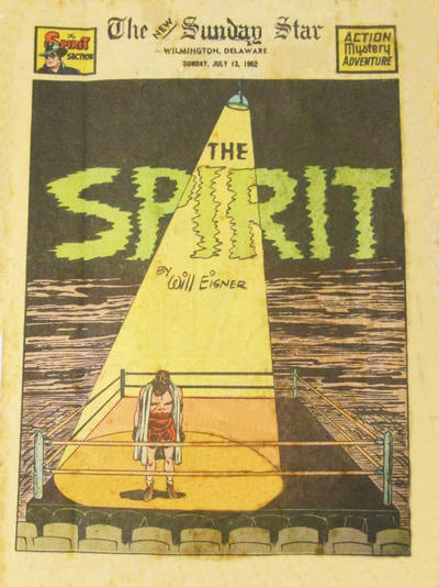 Cover for The Spirit (Register and Tribune Syndicate, 1940 series) #7/13/1952