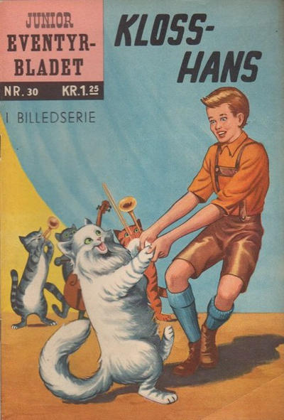 Cover for Junior Eventyrbladet [Eventyrbladet] (Illustrerte Klassikere / Williams Forlag, 1957 series) #30 - Kloss-Hans