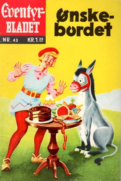 Cover for Junior Eventyrbladet [Eventyrbladet] (Illustrerte Klassikere / Williams Forlag, 1957 series) #43 - Ønskebordet