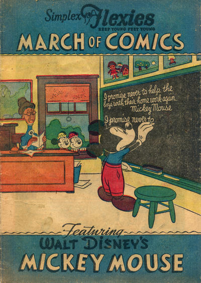 Cover for Boys' and Girls' March of Comics (Western, 1946 series) #74 [Simplex Flexies]