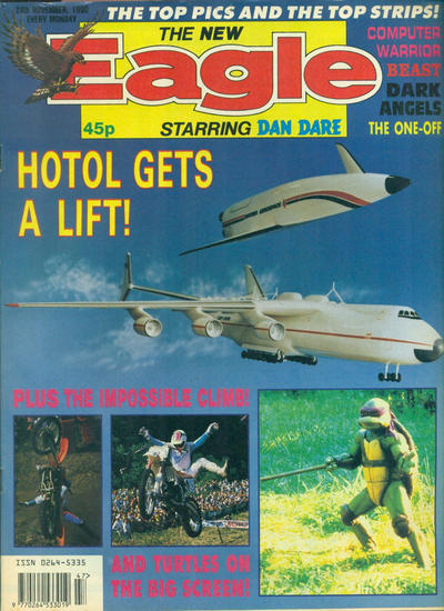Cover for Eagle (IPC, 1982 series) #24 November 1990 [453]
