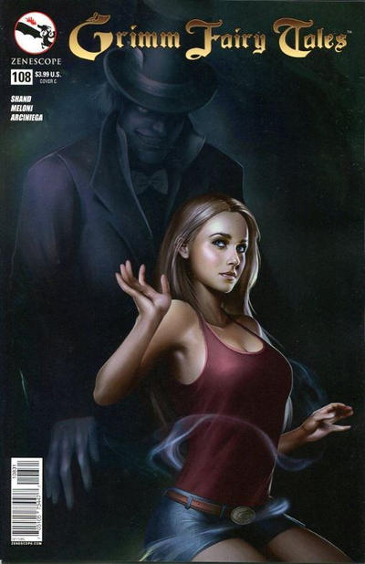 Cover for Grimm Fairy Tales (Zenescope Entertainment, 2005 series) #108 [Cover C - Jorge Meguro]