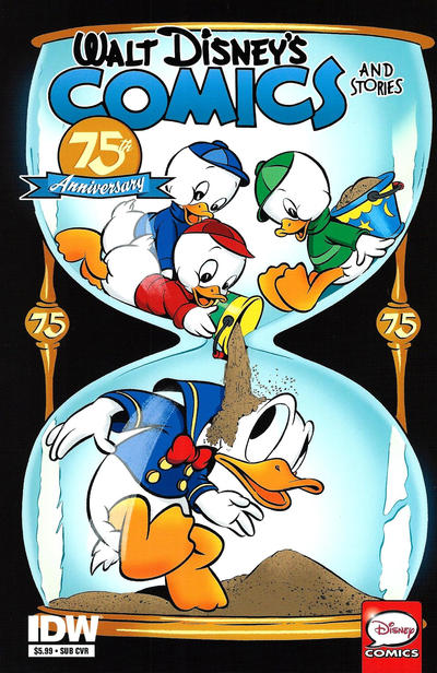 Cover for Walt Disney's Comics & Stories 75th Anniversary Special (IDW, 2015 series) #1 [subscription variant]