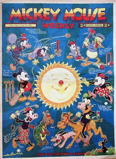 Cover for Mickey Mouse Weekly (Odhams, 1936 series) #14