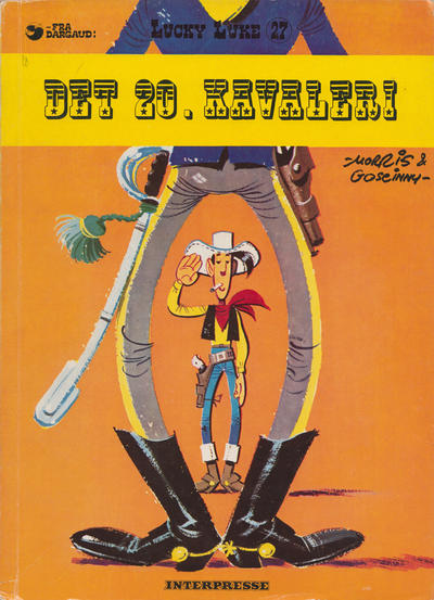Cover for Lucky Luke (Interpresse, 1971 series) #27 - Det 20. Kavaleri