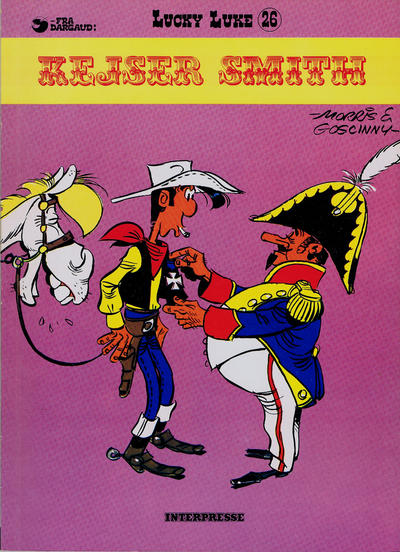 Cover for Lucky Luke (Interpresse, 1971 series) #26 - Kejser Smith