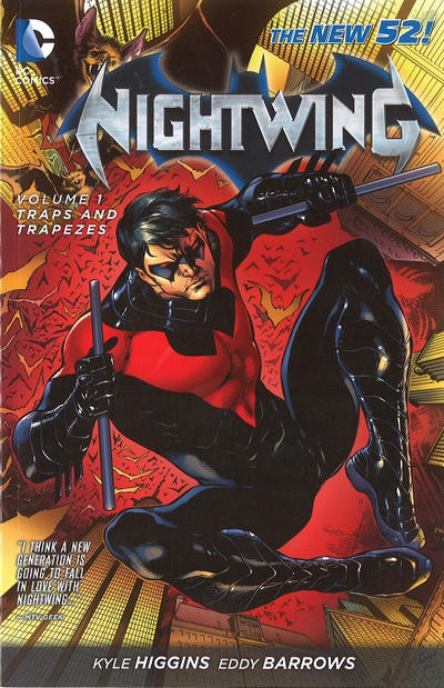 Cover for Nightwing (DC, 2012 series) #1 - Traps and Trapezes