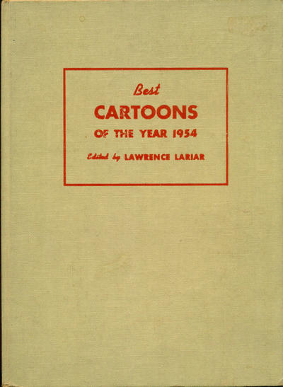 Cover for Best Cartoons of the Year (Crown Publishers, 1942 ? series) #1954