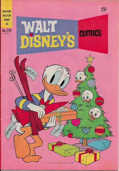 Cover for Walt Disney's Comics (W. G. Publications; Wogan Publications, 1946 series) #279