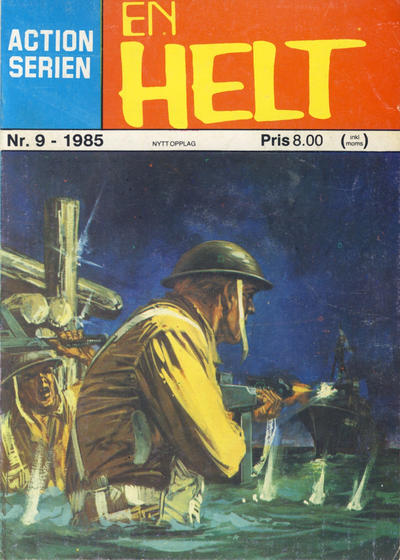 Cover for Action Serien (Atlantic Forlag, 1976 series) #9/1985
