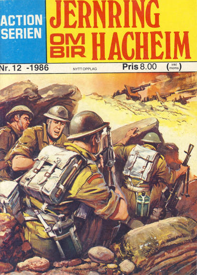 Cover for Action Serien (Atlantic Forlag, 1976 series) #12/1986