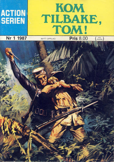 Cover for Action Serien (Atlantic Forlag, 1976 series) #1/1987