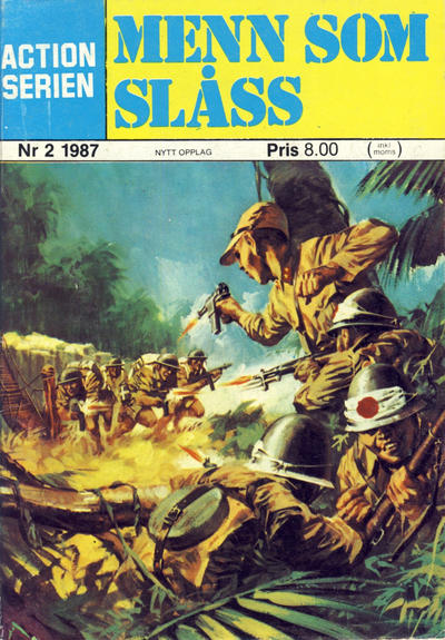 Cover for Action Serien (Atlantic Forlag, 1976 series) #2/1987