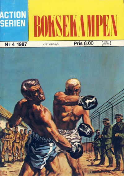 Cover for Action Serien (Atlantic Forlag, 1976 series) #4/1987