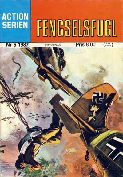 Cover for Action Serien (Atlantic Forlag, 1976 series) #5/1987