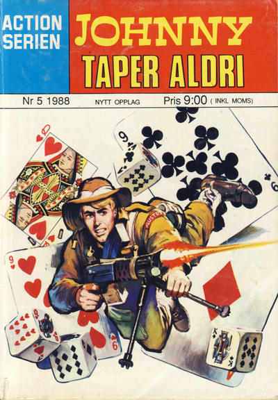 Cover for Action Serien (Atlantic Forlag, 1976 series) #5/1988