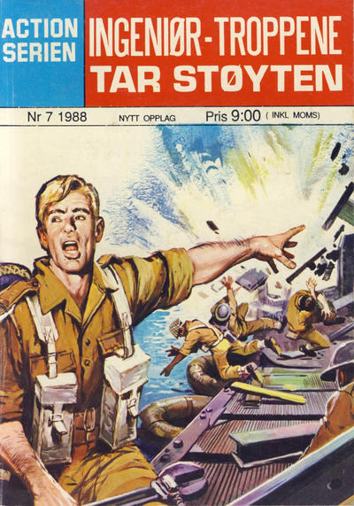 Cover for Action Serien (Atlantic Forlag, 1976 series) #7/1988