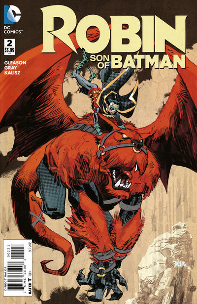 Cover for Robin: Son of Batman (DC, 2015 series) #2 [Dan Panosian Cover]