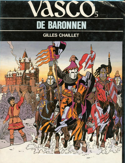 Cover for Vasco (Le Lombard, 1983 series) #5 - De baronnen