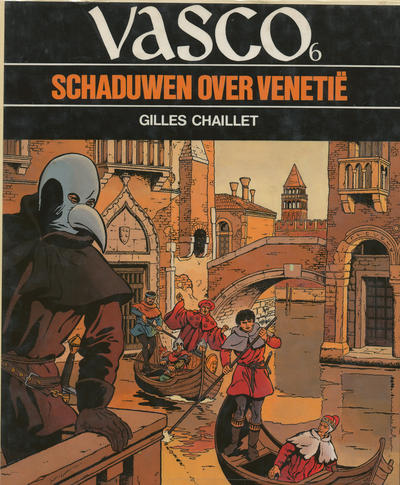 Cover for Vasco (Le Lombard, 1983 series) #6 - Schaduwen over Venetië