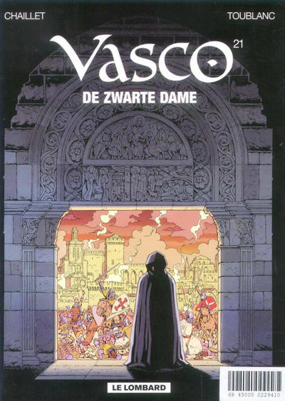 Cover for Vasco (Le Lombard, 1983 series) #21 - De zwarte dame