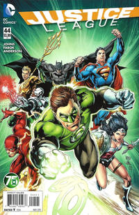 Cover for Justice League (DC, 2011 series) #44 [Direct Sales]