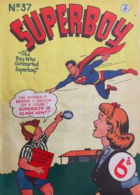 Cover Thumbnail for Superboy (K. G. Murray, 1949 series) #37