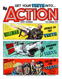 Cover Thumbnail for Action (IPC, 1976 series) #12 March 1977 [52]