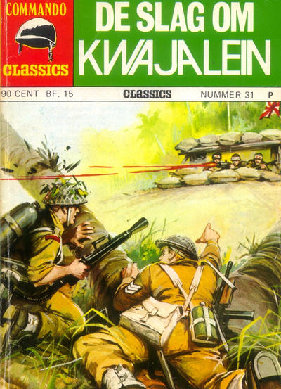 Cover for Commando Classics (Classics/Williams, 1973 series) #31