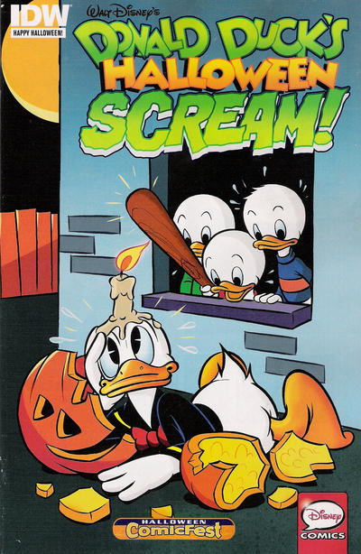 Cover for Donald Duck's Halloween Scream (IDW, 2015 series) #1