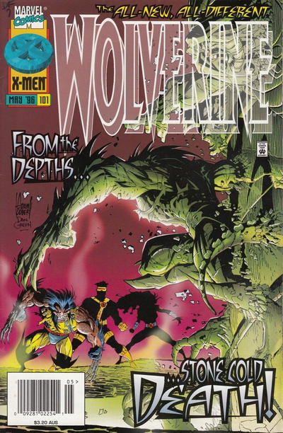 Cover for Wolverine (Marvel, 1988 series) #101 [Australian]