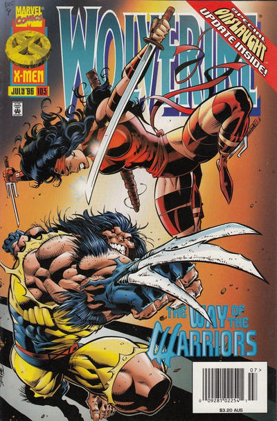 Cover for Wolverine (Marvel, 1988 series) #103 [Australian]
